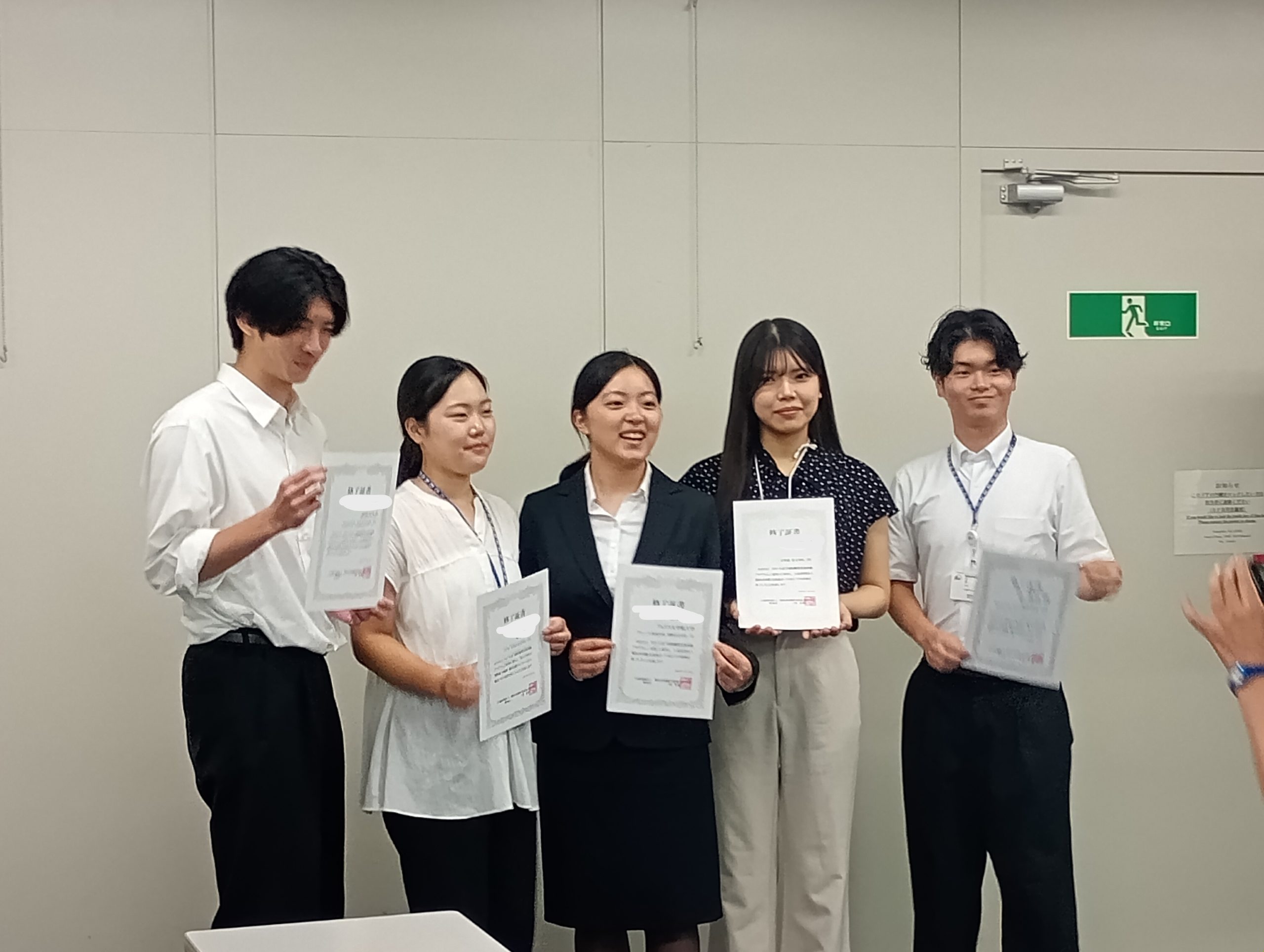 2025年度夏期のメンバー